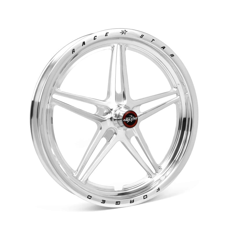 Race Star — Race Star 63 Pro Forged 17x2.4 No Bearing Spindle Mount 1.13in. BS Wheel - Polished