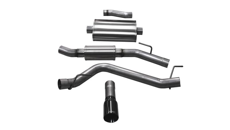 CORSA Performance — Corsa 2020-2025 Jeep Gladiator JT 3.0in Cat-Back Single Touring Side Exit w/ 4.0in Black Tip
Exhaust