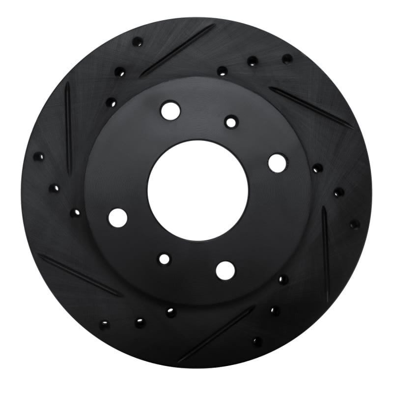 R1 Concepts — R1 85-89 Nissan STANZA Front Left Drilled & Slotted Black Brake Rotor
R1 Brake Rotor Drill
