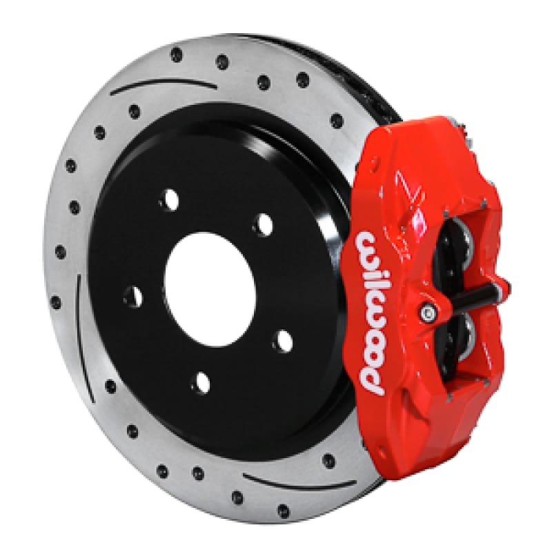 Wilwood — Wilwood 05-13 Chevy Corvette C6 Base DPC56 Rear Brake Kit - Red