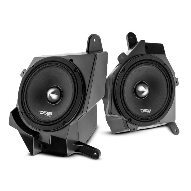 DS18 — DS18 Jeep JL/JLU/JT Dash Enclosure w/ 2x 6.5in Speakers Left + Right 2x PRO-FR6NEO Incl 225 Watts