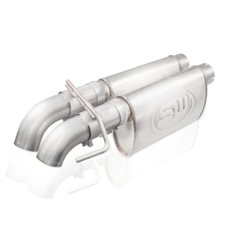 Stainless Works — Stainless Works 2010-14 Ford Raptor 3in Exhaust Chambered Mufflers Dump Exit
Exhaust System