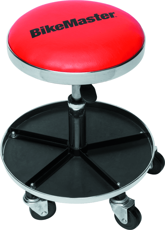 BikeMaster — BikeMaster Ultimate Shop Stool w/ Tool Caddy