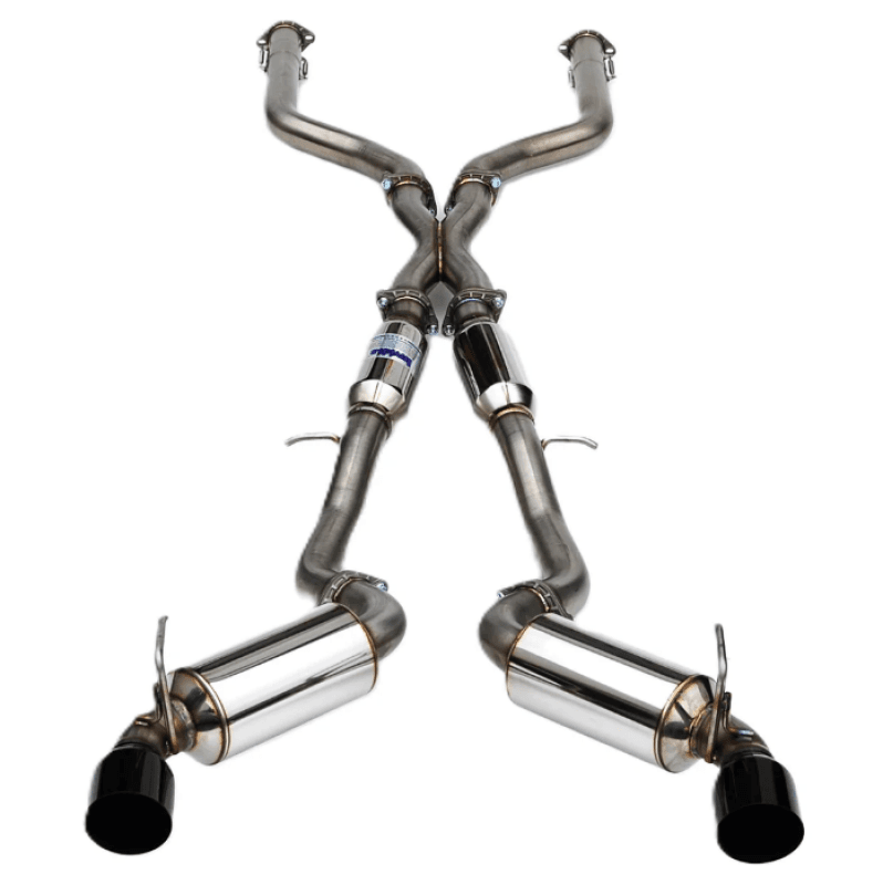 Invidia — Invidia 2022+ Nissan Z 70mm N1 Cat Back Exhaust - Black Tips