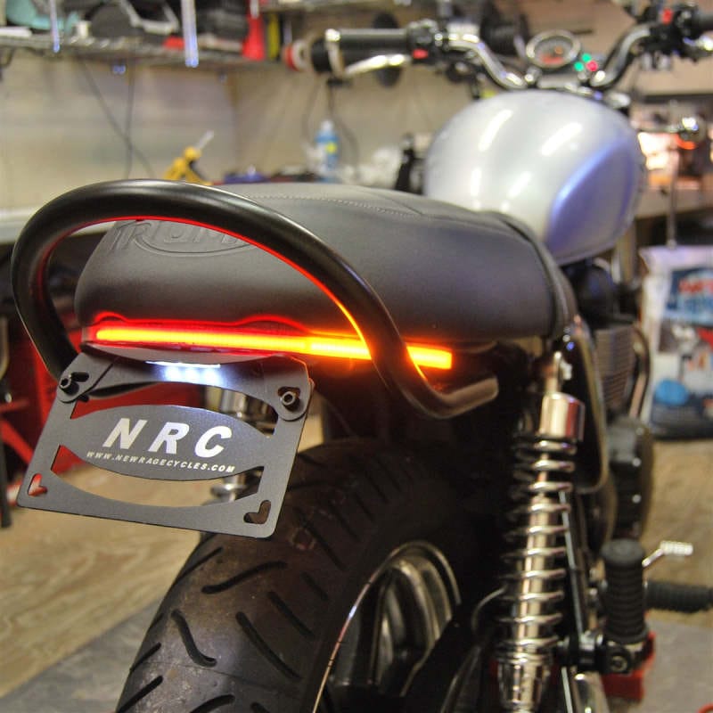 New Rage Cycles — New Rage Cycles 06-16 Triumph Scrambler Fender Eliminator Kit w/Load EQ