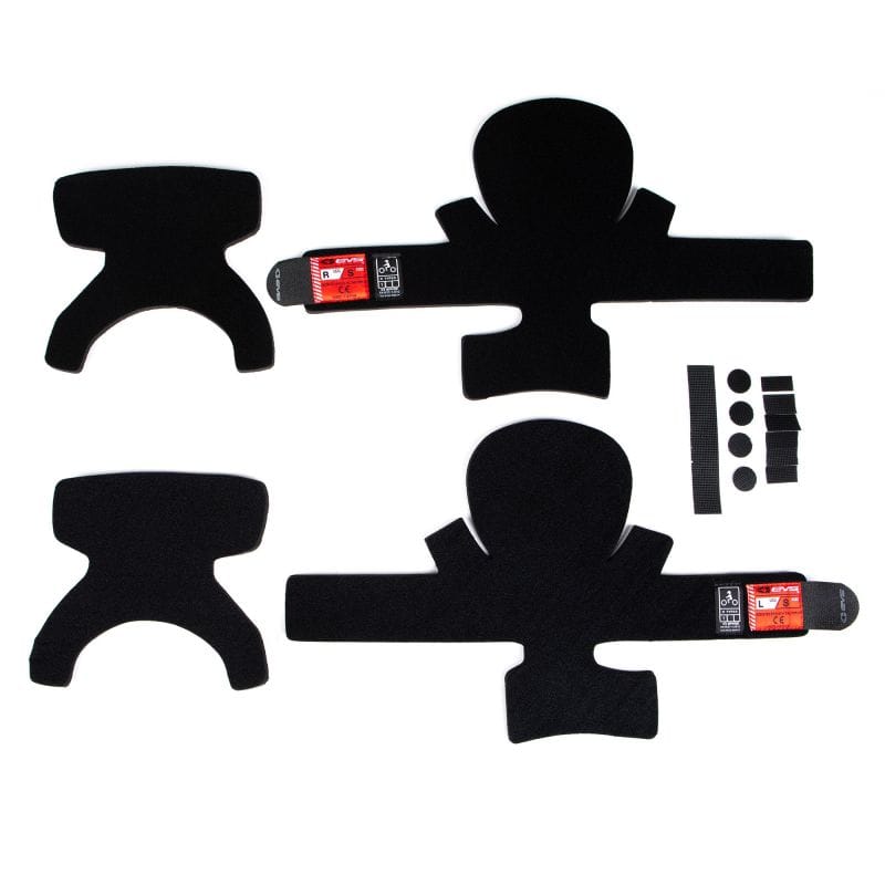 EVS — EVS Axis Liner Kit Pair (2 Liners/Velcro) Black - Large