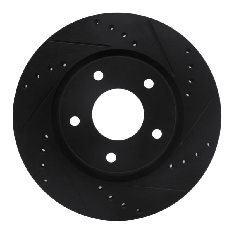 R1 Concepts — R1 13-19 Nissan SENTRA Front Right Drilled & Slotted Black Brake Rotor
R1 Brake Rotor Drill