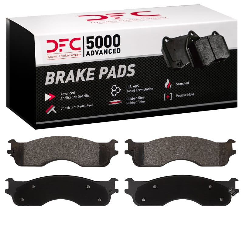 DFC — DFC 04-04 Dodge Ram 1500 Pickup Front 5000 Advanced Semi Metallic Brake Pads
DFC Brake Pad Set