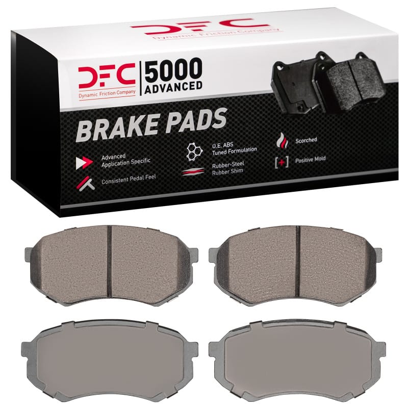 DFC — DFC 95-04 Toyota Tacoma Front 5000 Advanced Ceramic Brake Pads
DFC Brake Pad Set