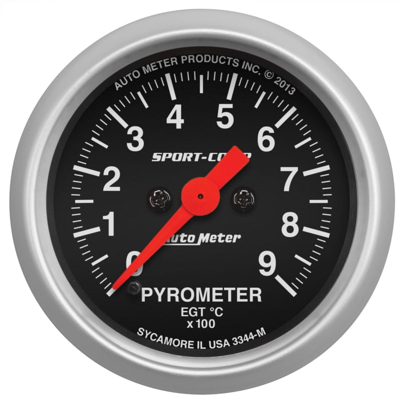 AutoMeter — Autometer Sport-Comp 52.4mm 0-900 Deg C Electronic Pyrometer Gauge
2" E.G.T. KIT, 0-900