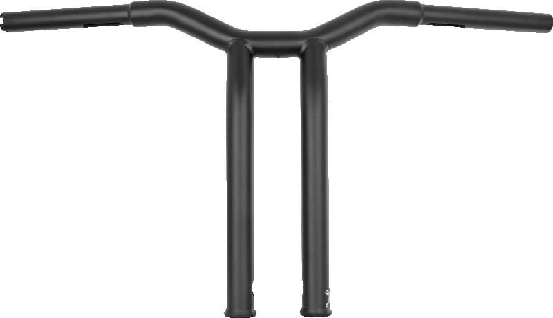 Burly Brand — Burly Brand Dominator Raked Bar 14in - Matte Black