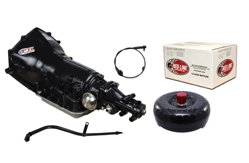 FTI Performance — FTI 700R4 Transmission Kit - Level 2 - 450HP - Chevy Bell - Edelbrock Adapter SB2400LT30 Converter
Transmission Kit