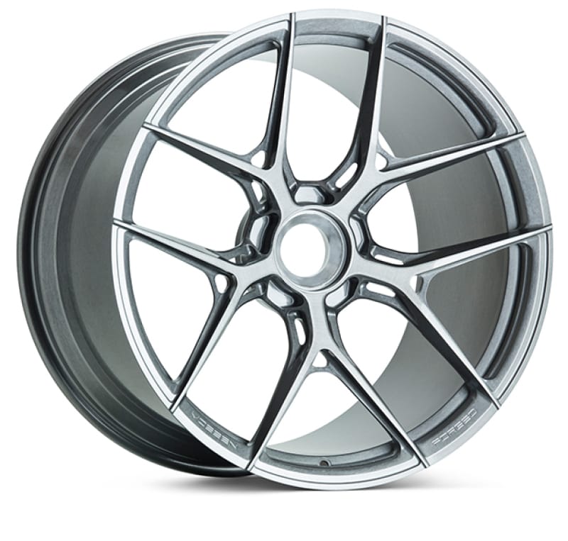 Vossen — Vossen Forged S21-01 - 22x11.5 - 5x132 - ET24 - 66.5 - Brushed Light Smoke Wheel - BMW M5 G9x Fitmen