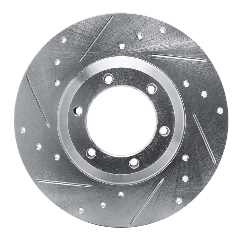 R1 Concepts — R1 78-83 Chevrolet Luv Front Left Drilled & Slotted Silver Brake Rotor
R1 Brake Rotor Drill