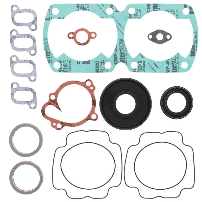 Vertex Pistons — Vertex Gaskets 77-80 Yamaha SRX440 A B C D Complete Gasket Kit w/ Oil Seals