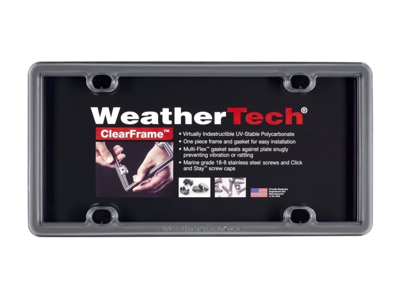 WeatherTech — WeatherTech ClearFrame - Beluga Grey
LicensePlateFrame