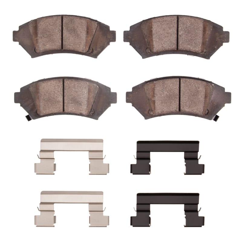 DFC — DFC 05-05 Buick Park Avenue Front 5000 Advanced Semi Metallic Brake Pads and Hardware Kit
DFC Brake Pad Set