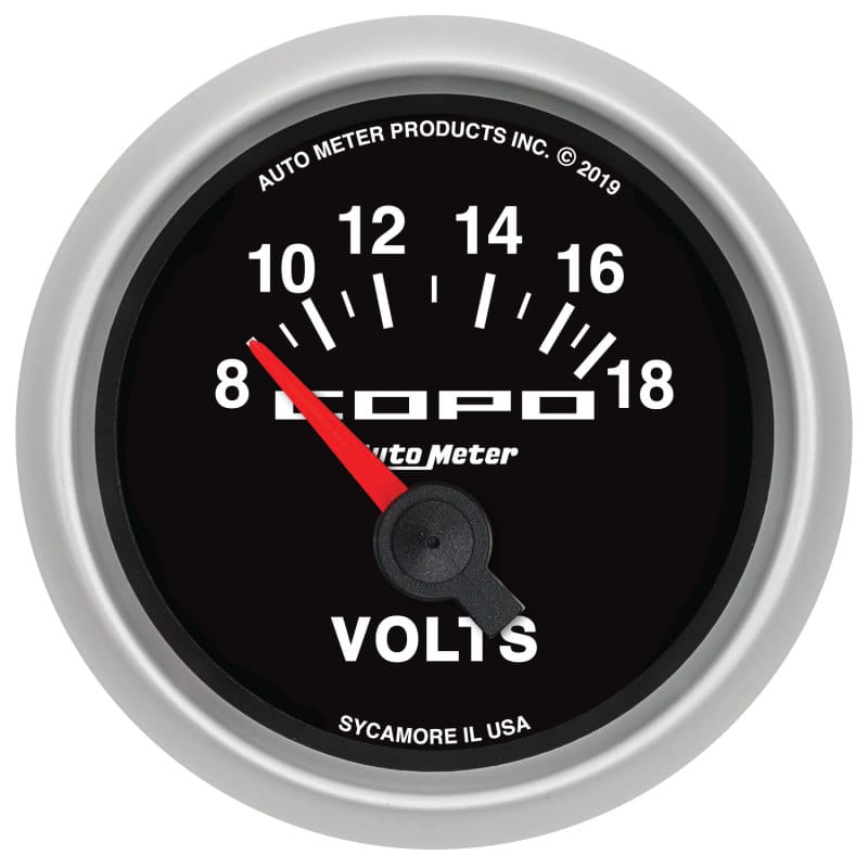 AutoMeter — Autometer 52mm 18V Electric Voltmeter Chevrolet COPO Camaro
GA 2" VOLT 18V CV