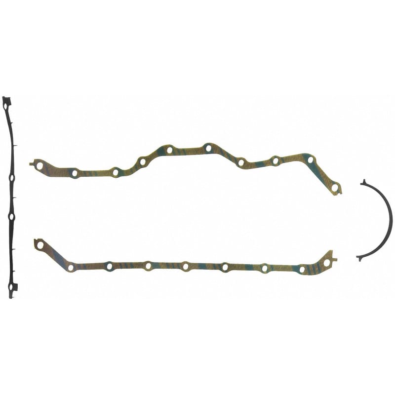 Fel-Pro — Fel-Pro Jeep Wrangler OS 30476 C Engine Oil Pan Gasket Set Blue Stripe cork-rubber