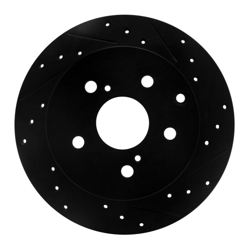 R1 Concepts — R1 09-13 Pontiac Vibe Rear Right Drilled & Slotted Black Brake Rotor
R1 Brake Rotor Drill