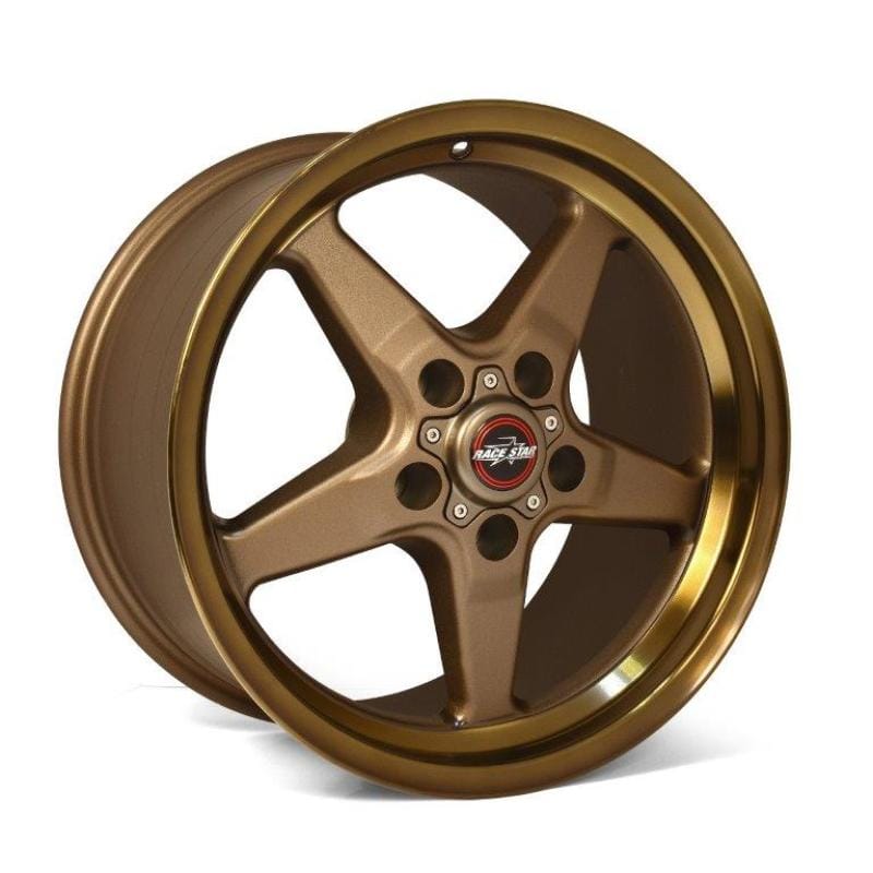 Race Star — Race Star 92 Drag Star Bracket Racer 17x10.5 5x4.50BC 7.625BS Bronze Wheel