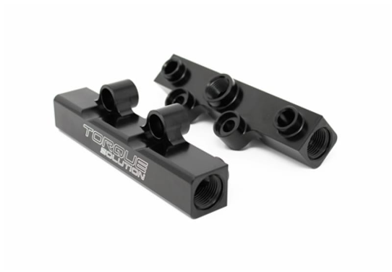 Torque Solution — Torque Solution Top Feed Fuel Rails: 02-14 Subaru WRX / 07-18 STI - Black