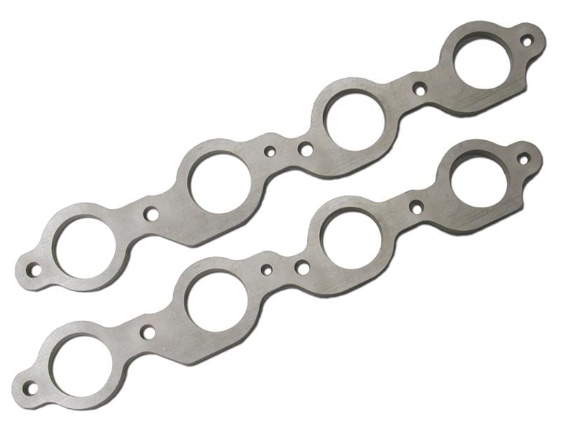 Kooks Headers — SBF Header Flange-2-3/4in. Diag. High Port. 3/8in. Thick SS. Port for 1-7/8in.
SBF Header Flange - 2-3/4" Diag. High Port. 3/8" Thick SS. Port for 1-7/8"