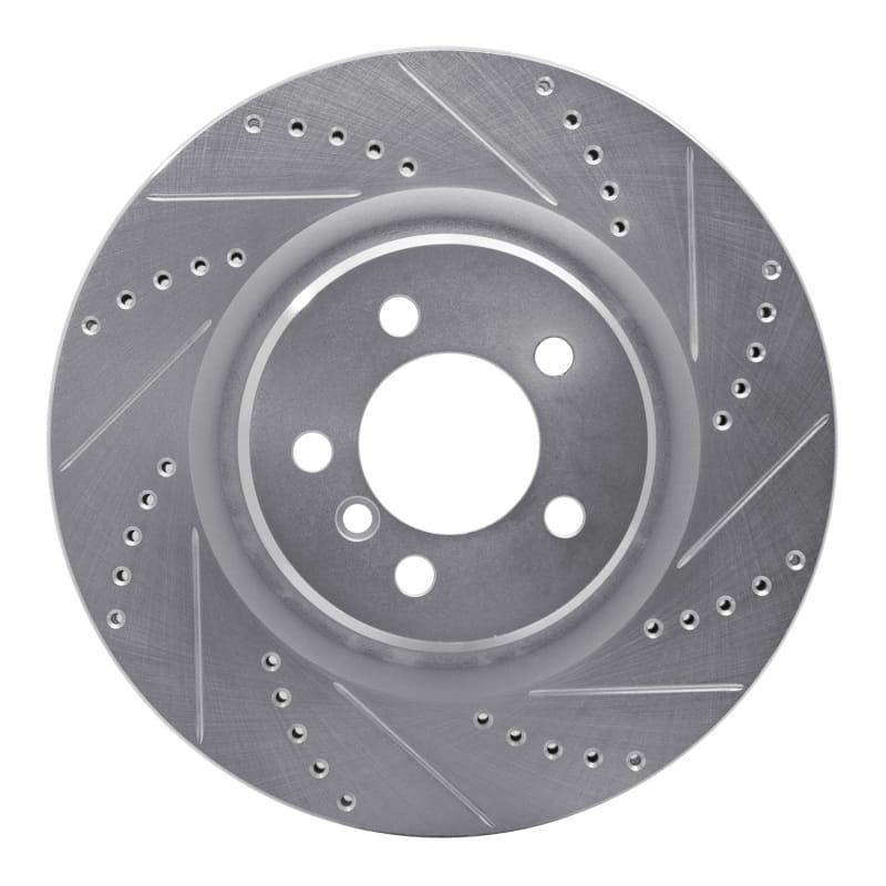 R1 Concepts — R1 06-12 Land Rover Range Rover Front Right Drilled & Slotted Silver Brake Rotor
R1 Brake Rotor Drill