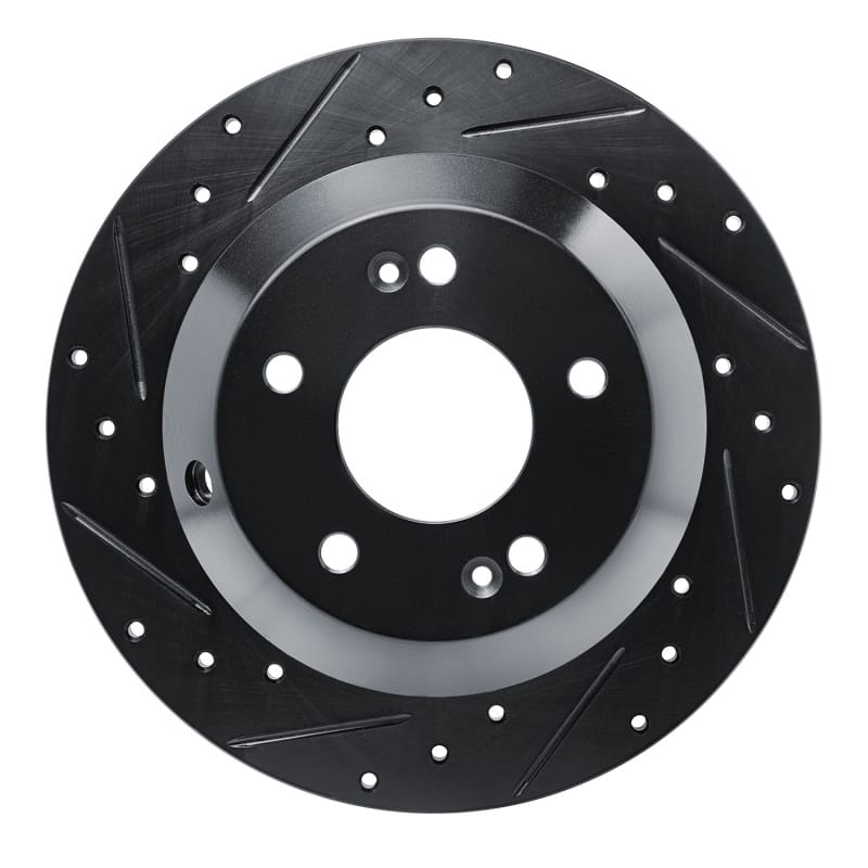 R1 Concepts — R1 15-20 Kia Sorento Rear Left Drilled & Slotted Black Brake Rotor
R1 Brake Rotor Drill