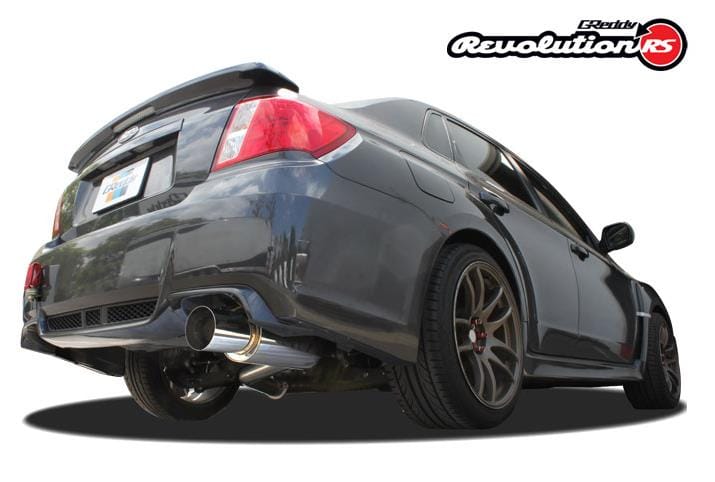GReddy — GReddy 11-14 Subaru WRX/STI (Sedan) 76mm Single Side Cat-Back Revolution RS Exhaust