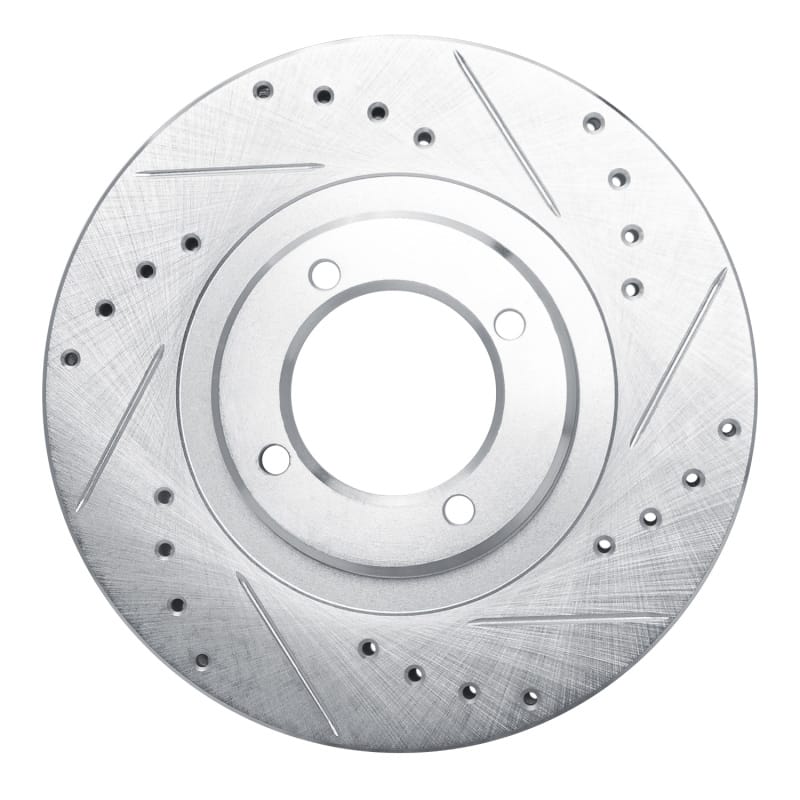 R1 Concepts — R1 85-88 Toyota Cressida Front Right Drilled & Slotted Silver Brake Rotor
R1 Brake Rotor Drill