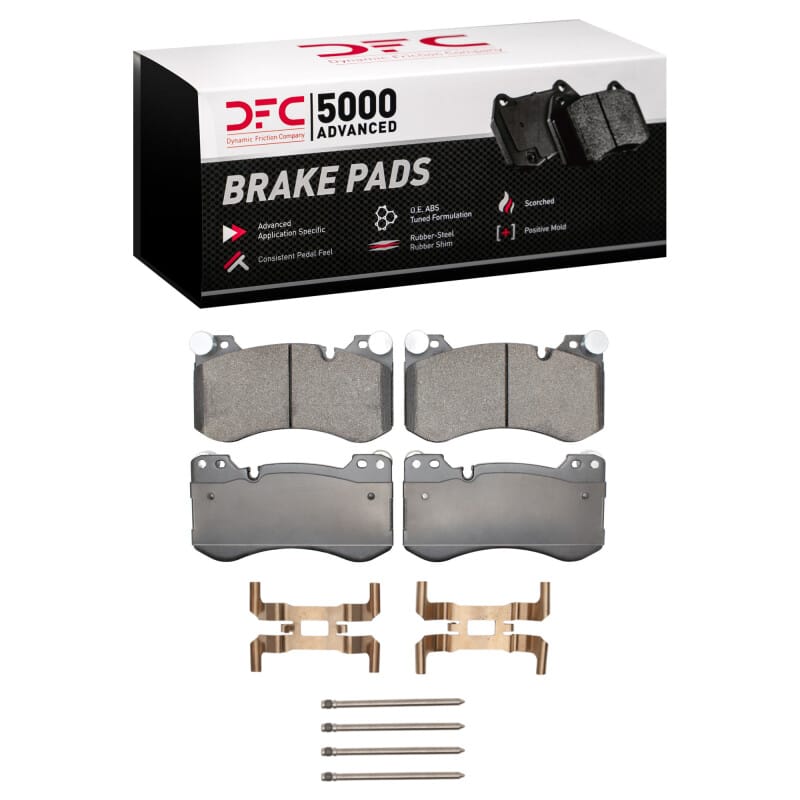 DFC — DFC 21-25 BMW M4 Front 5000 Advanced Low Metallic Brake Pads and Hardware Kit
DFC Brake Pad Set