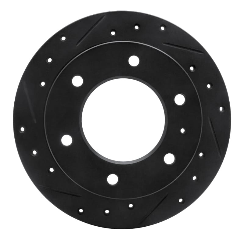 R1 Concepts — R1 88-95 Isuzu AMIGO Rear Left Drilled & Slotted Black Brake Rotor
R1 Brake Rotor Drill
