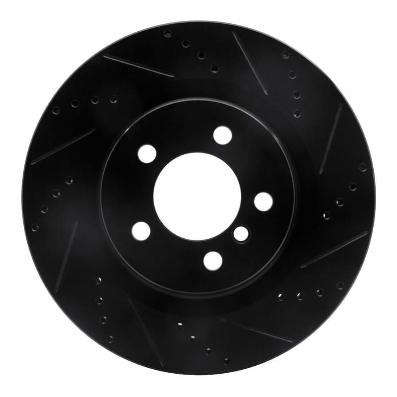 R1 Concepts — R1 06-09 Land Rover Range Rover Front Right Drilled & Slotted Black Brake Rotor
R1 Brake Rotor Drill