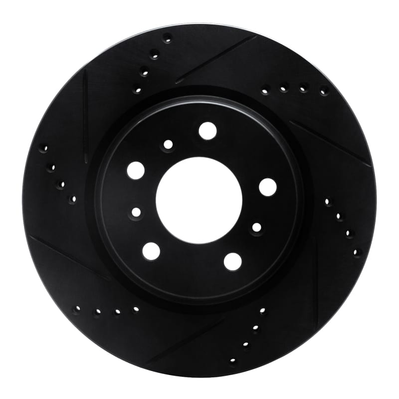R1 Concepts — R1 04-09 Buick Allure Front Left Drilled & Slotted Black Brake Rotor
R1 Brake Rotor Drill