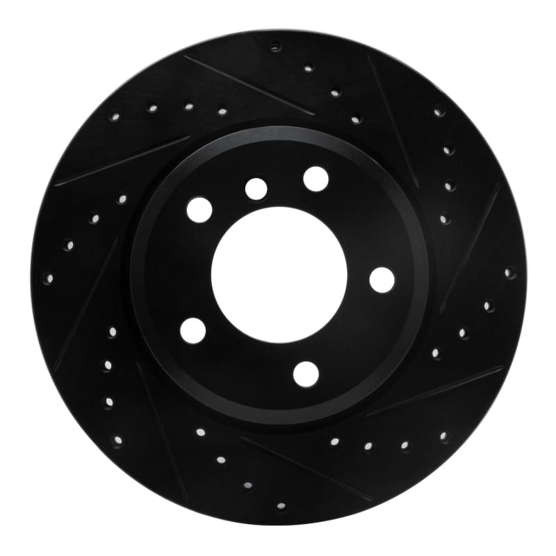 R1 Concepts — R1 99-08 BMW 325CI (USA/Canada) Front Right Drilled & Slotted Black Brake Rotor
R1 Brake Rotor Drill