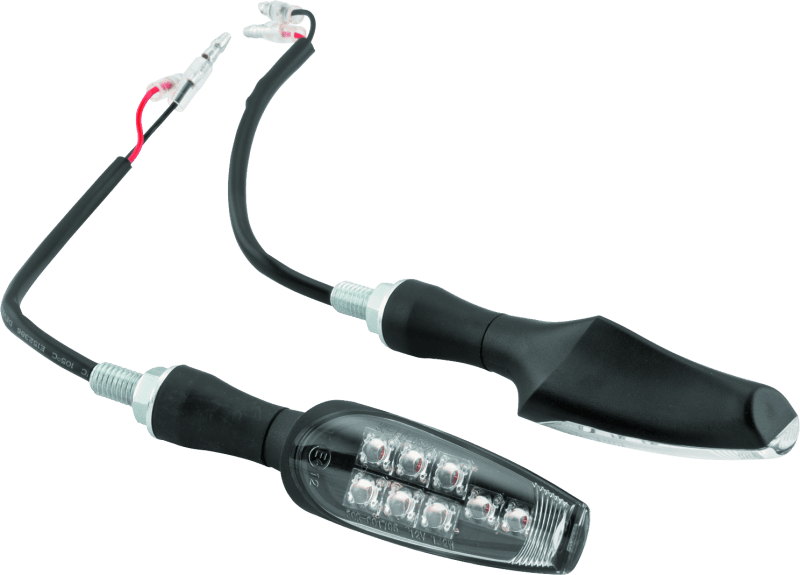 BikeMaster — BikeMaster 8 Led Turn Signals Pair - Black