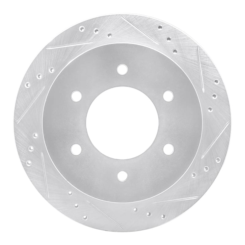 R1 Concepts — R1 15-17 Mitsubishi Montero Limited (Mexico) Rear Right Drilled & Slotted Silver Brake Rotor
R1 Brake Rotor Drill