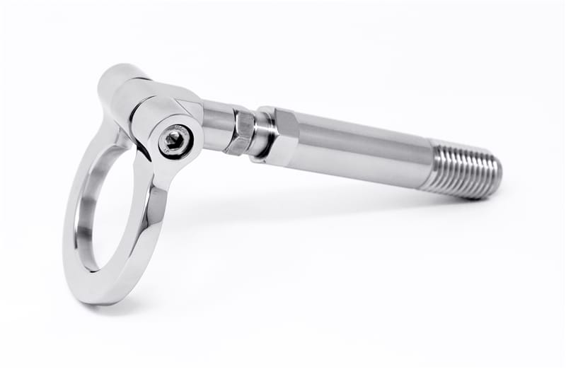 Torque Solution — Torque Solution Stainless Steel Tow Hook - 09-16 Nissan R35 GT-R
