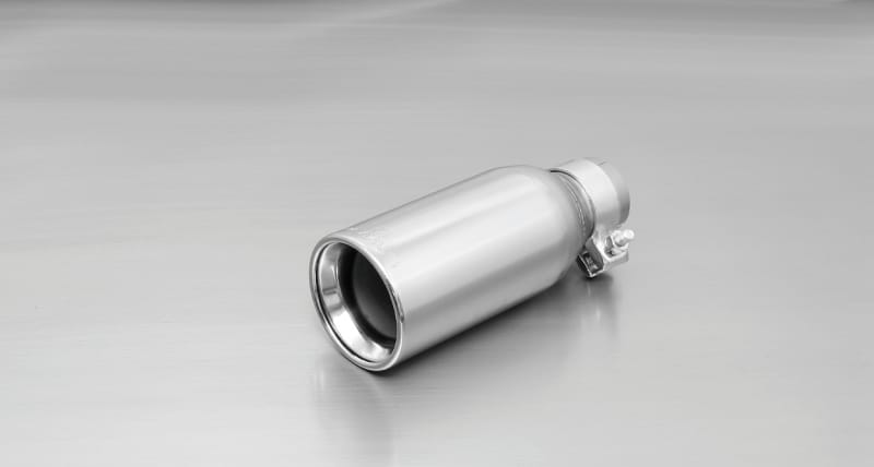 Remus — Remus 2006 Opel Corsa D (w/OE Sport Rear Skirt) 1.3L CDTi 102mm Rolled Edge Chromed Tail Pipe Set