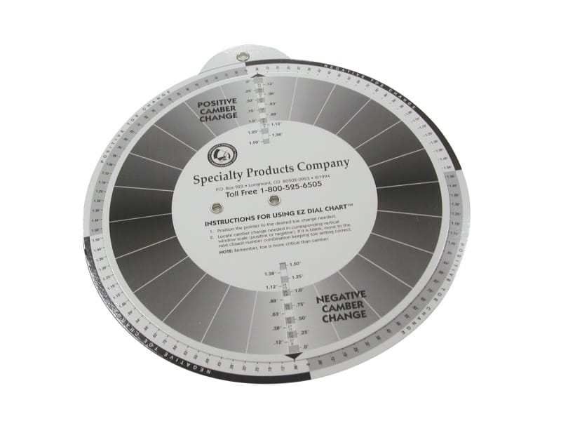 SPC Performance — SPC Performance EZ Shim Dial Chart
EZ SHIM CHART
SHIM CHART