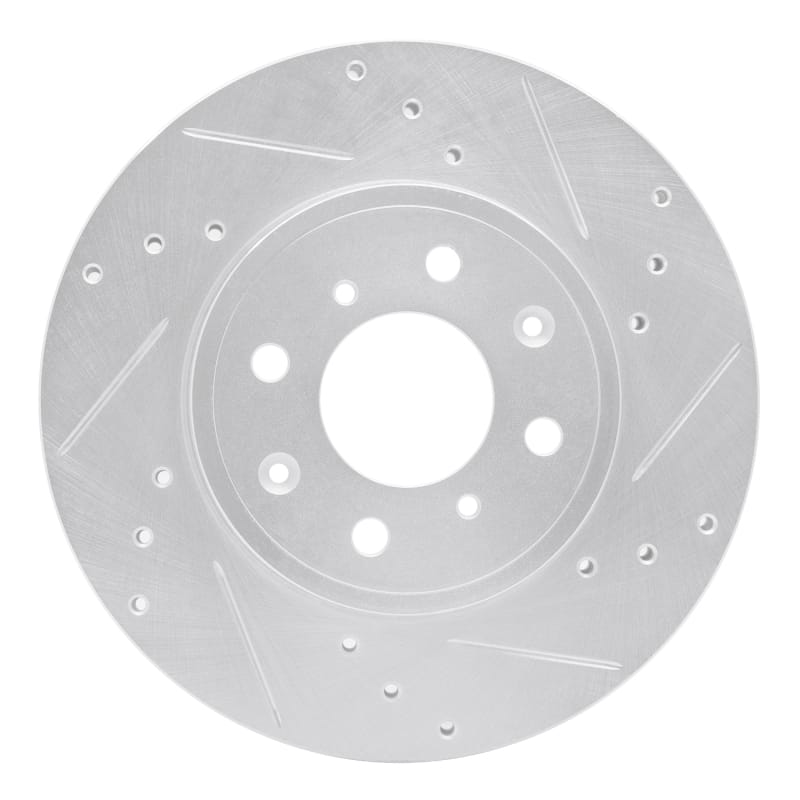 R1 Concepts — R1 15-20 Honda Fit (Mexico) Front Right Drilled & Slotted Silver Brake Rotor
R1 Brake Rotor Drill