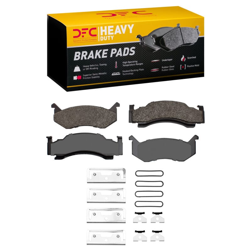 DFC — DFC 73-97 Chrysler Imperial Front Heavy Duty Pads and Hardware Kit
DFC Brake Pad Set