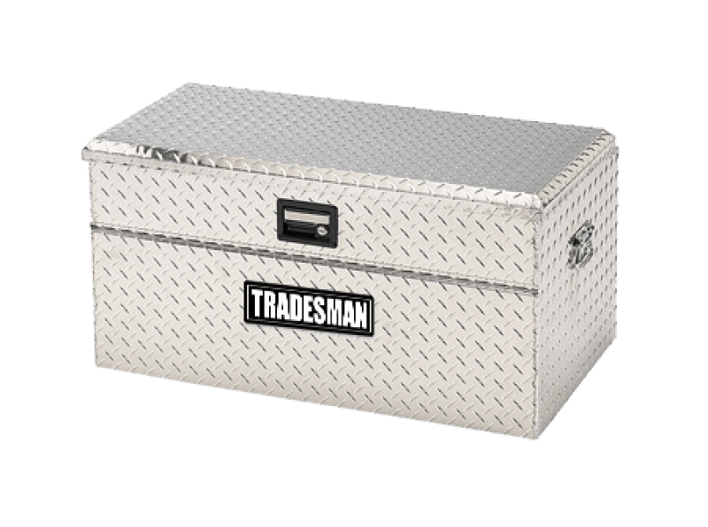 Tradesman — Tradesman Aluminum Flush Mount Truck Tool Box Full/Wide (56in.) - Brite