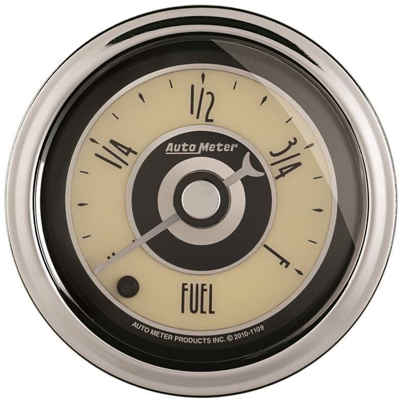 AutoMeter — GAUGE, FUEL LEVEL, 2 1/16" , PROGRAMMABLE, CRUISER AD