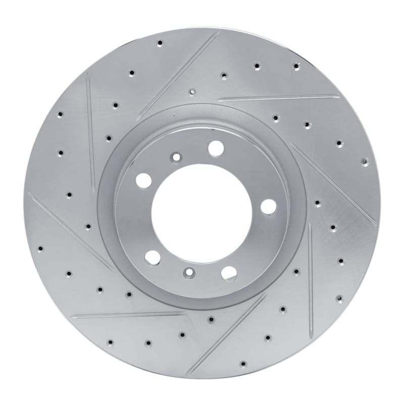 R1 Concepts — R1 10-24 Audi RS e-Tron GT Left Front Drilled & Slotted Silver Brake Rotor
R1 Brake Rotor Drill