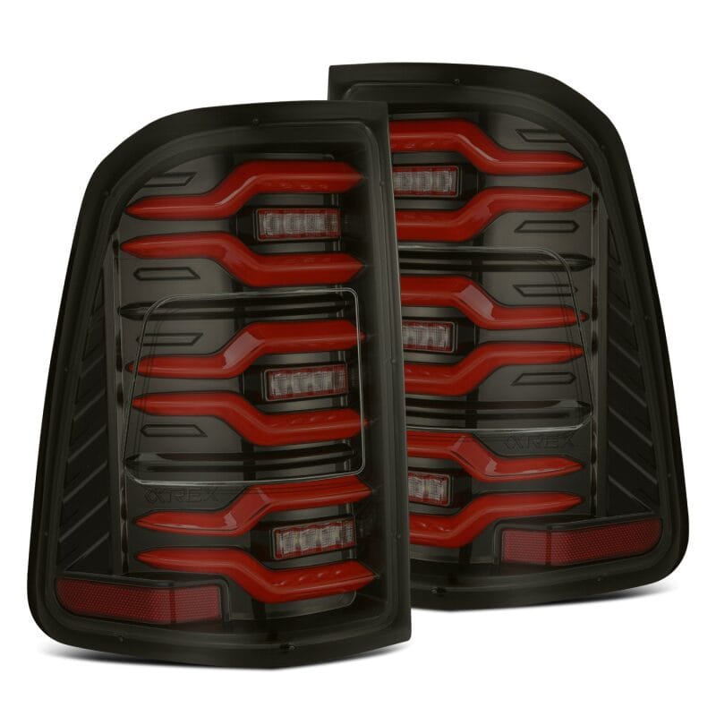 AlphaRex — AlphaRex 19-21 Dodge Ram 1500 Luxx-Series LED Tail Lights Black/Red w/Activ Light/Seq Signal
Taillight Assembly