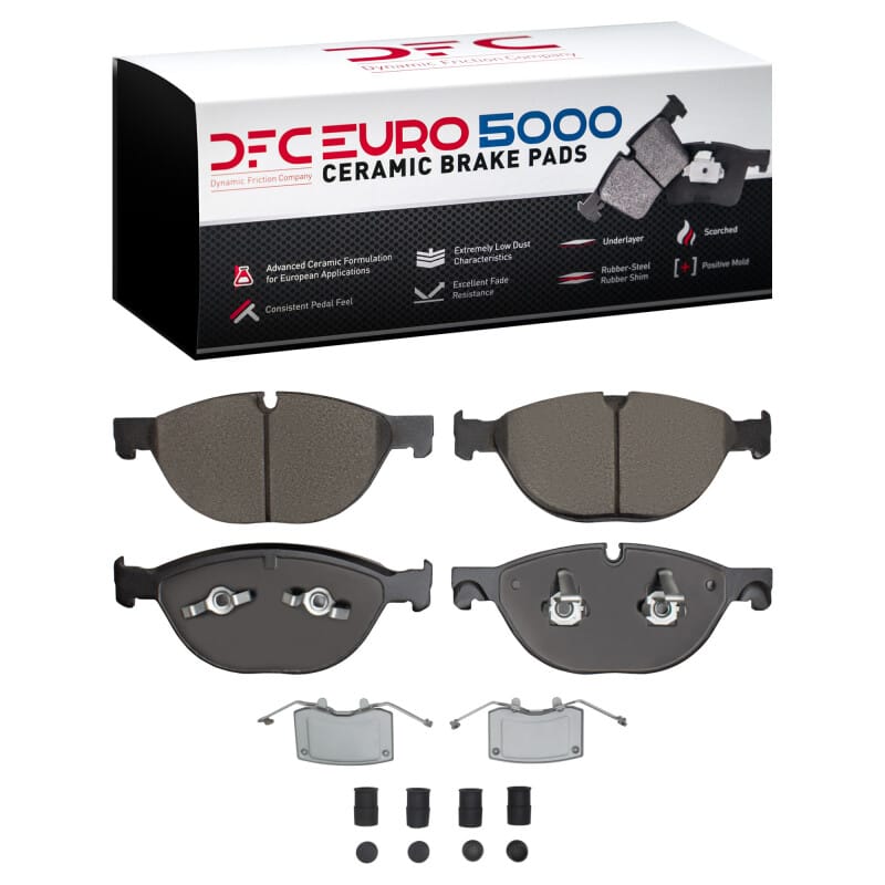 DFC — DFC 10-24 Jaguar XFR-S Front Euro 5000 Ceramic Brake Pads and Hardware Kit
DFC EURO Pads + HW
