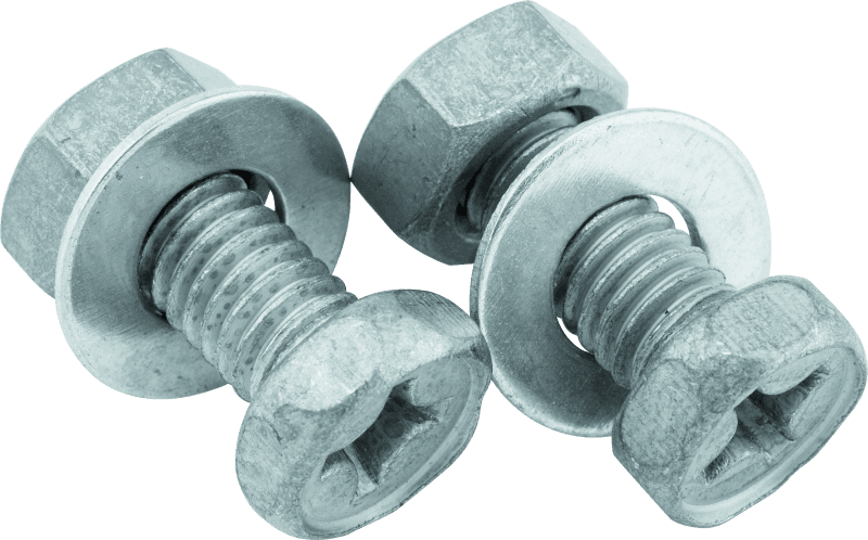 BikeMaster — Battery Bolt 6 x 14.8mm Bolt/Hex Nut /Spacer (1 Set)