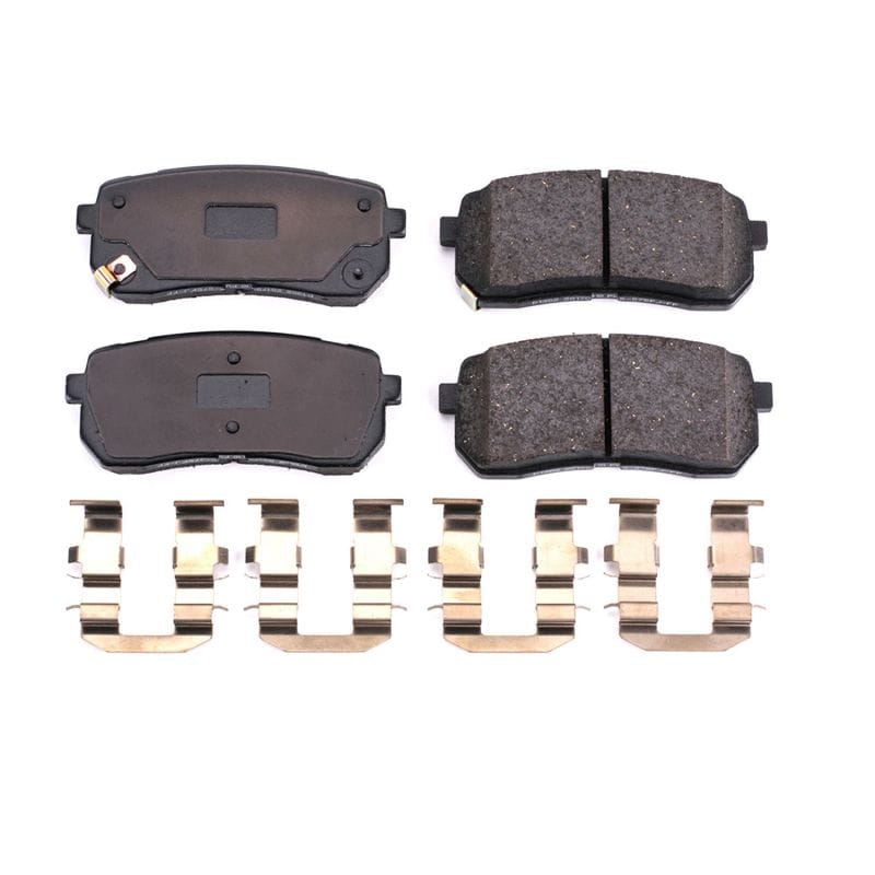 PowerStop — Power Stop 07-12 Hyundai Veracruz Rear Z17 Evolution Ceramic Brake Pads w/Hardware
Z17 Brake Pads